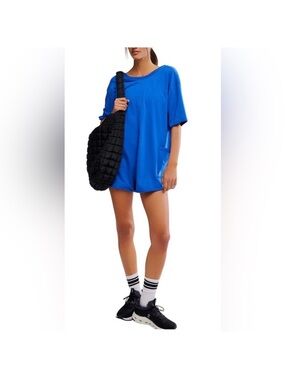 NWT Free People Hot Shot Tee Romper color sold out online